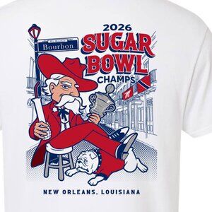 Ole Miss Sugar Bowl Champions Comfort Colors® unisex t-shirt WHITE
